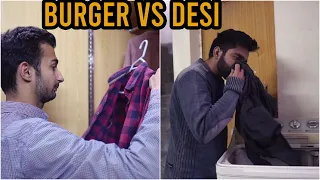 Burger VS Desi People | DablewTee | WT | Pindi boy