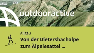 Bergtour im Allgäu: Von der Dietersbachalpe zum Älpelesattel und zurück