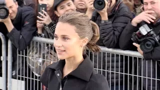 Alicia Vikander, Cate Blanchett, Julianne Moore and more  at 2017 Louis Vuitton fashion show in Pari