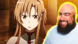 ABRIDGED ASUNA HAS ME DEAD!!! | Sword Art Online Abridged Episode 5 Reaction!