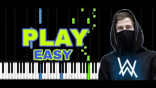 Play - Alan Walker - Piano Tutorial | K-391 | Tungevaag | Mangoo