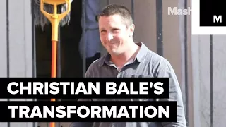 Christian Bale is Almost Unrecognizable