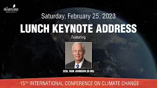 Sen. Ron Johnson on Climate, COVID, and Control at Heartland Institute Climate Conference 2023