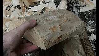 ЧТО ПОЛУЧИЛОСЬ из простого Горбыля / Wood Carving