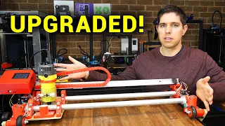 3D printed large CNC: Lowrider2 upgrades