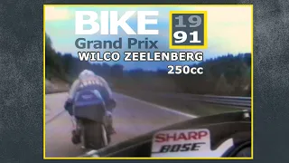 Wilco Zeelenberg 250cc Honda | On Board | Salzburgring | Austrian Bike GP 1991