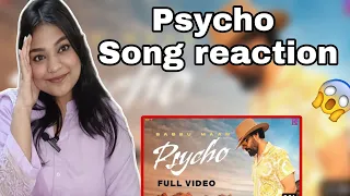 Psycho Babbu maan | OFFICAL VIDEO REACTION | PUNJABI SONG 2023