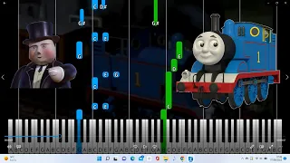 Thomas the Tank Engine Theme Piano Tutorial. Medium difficulty.