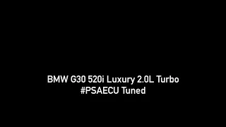 2019 BMW G30 520i 2.0L Turbo / #PSAECU Tuned