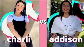 Charlie D'Amelio Vs Addison Rae New Tiktok Dance Compilation | Tiktok dance of August 2020 #2