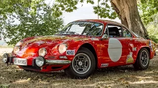 This Gr.3 Alpine Renault A110 Racer escaped on the road - Davide Cironi Drive Experience (SUBS)