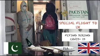 EMERGENCY SPECIAL FLIGHT | PAKISTAN INTERNATIONAL AIRLINE ISLAMABAD - MANCHESTER