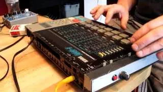 Korg DDD-1 with TR-808 + TR-909 eproms