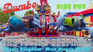 Dumbo the Flying Elephant Ride-Along POV at Walt Disney World Magic Kingdom 2023