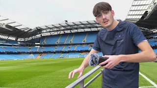 ASMR IN A FOOTBALL STADIUM ⚽