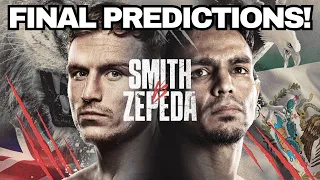 'COULD DALTON SMITH STOP JOSE ZEPEDA?!' Smith vs Zepeda Final Predictions!