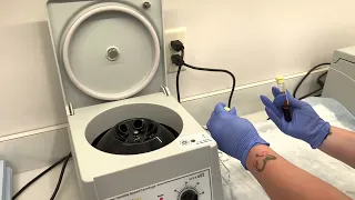 PRP out of centrifuge