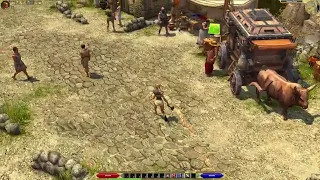 Охотник на драконов (Руны + Охота) Метательщик. Titan Quest Anniversary Edition #1