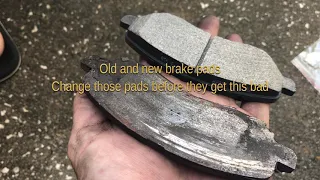 How to change front  brake pads & rotors (Chrysler 200)