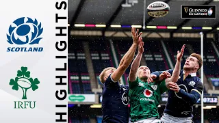 Scotland v Ireland - HIGHLIGHTS | Late Drama in Frenetic Contest! | 2021 Guinness Six Nations