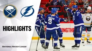 Тампа-Бэй - Баффало / NHL Highlights | Sabres @ Lightning 11/09/19