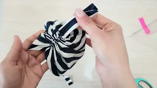 Turbante! Como usar tus retazos de tela para hacer un lindo Turbante de bebé #diy