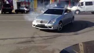 Mercedes cls 55 v8 kompressor drift