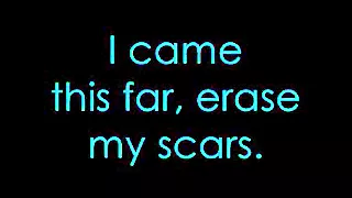 Erase My Scars - Evans Blue Lyrics!!