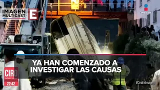 Descarrilamiento de tren provocó caos en Zacatecas