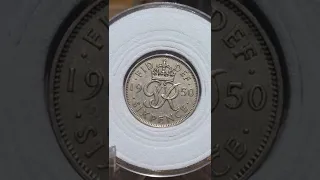 1950 Sixpence