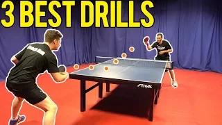 The 3 Best Drills To Improve Match Play | Table Tennis