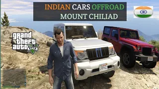 GTA 5 : MAHINDRA THAR 4X4 VS MAHINDRA BOLERO OFFROADING TEST