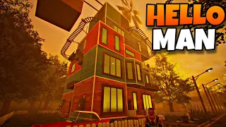 HELLO MAN But in Old Style [FULL WALKTHROUGH] | Hello Neighbor Mods