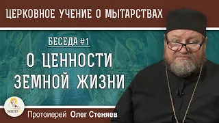 Церковное учение О МЫТАРСТВАХ # 1. О ЦЕННОСТИ ЗЕМНОЙ ЖИЗНИ.  Протоиерей Олег Стеняев