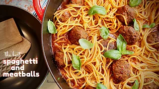 How to make spaghetti and meatballs recipe | homemade marinara sauce