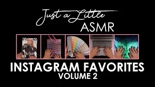 Ep. 17: Instagram Favorites Vol. 2 (ASMR boxes, tracing, typing, mermaid, makeup, no talking)