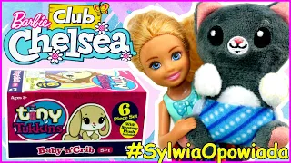 Tiny Tukkins Niespodzianki 🐱 Barbie Club Chelsea 🐱 OPIEKA NAD KOTKIEM 🐱 bajki dla dzieci