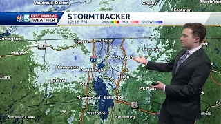 Video: Few snow showers Tuesday afternoon (12-28-21)