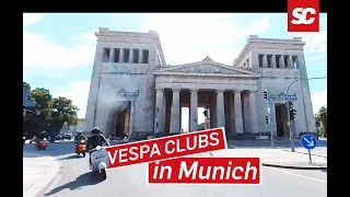 Vespa ride out with the Munich Clubs