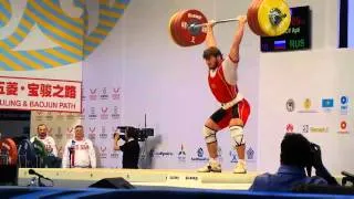 Dmitry Klokov training and WWC 85 kg in Almaty