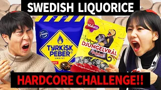 Koreans DO HARDCORE SNACK CHALLENGE from Sweden!!