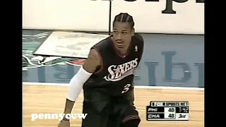 Allen Iverson 47-year-old Special: 47 points game vs the Hornets (2001)