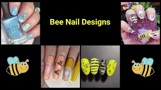 SATURDAY STAMPING COLLABORATION: THEME IS BEES - A BEE C OF WATER COLORING / REVERSE NAIL STAMPING