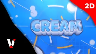 [ SOLD ] CREAM BLUE AND RAINBOW 2D PANZOID INTRO TEMPLATE | VETERFX