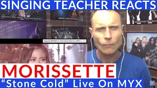 Singing Teacher Reacts🎤MORISSETTE🎤“Stone Cold” Live On MYX