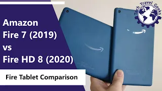 Amazon Fire HD 8 (2020) vs Amazon Fire 7 (2019) - Amazon Fire Tablet Comparison