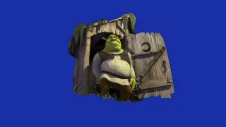 Shrek green screen