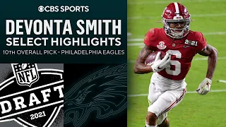 Devonta Smith: Select Highlights | 10th Overall Pick | 2021 Draft | CBS Sports HQ