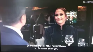 SECOND ACT FUNNY MOMENT(JENNIFER LOPEZ CHINESE TRANSLATION)