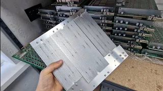 Ремонт Antminer s19j pro алюминий (repair aluminum hashboard)